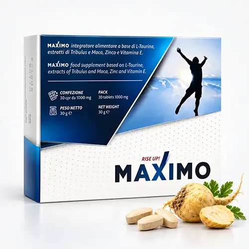 Integratori alimentari A2S Italia - MAXIMO Rise Up!